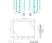 Polysan Zoom Obdélníkový Sprchový Kout 1200x800mm L/p Varianta