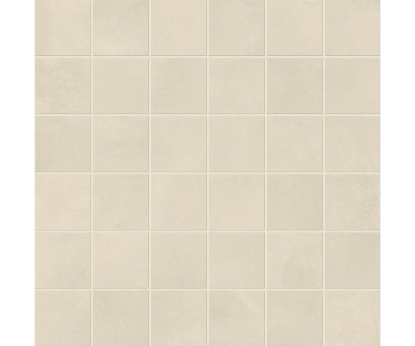 Retro dlažba Marca Corona Multiforme Dune Mosaico Tessere Caolino 30x30 Matt.  - béžová
