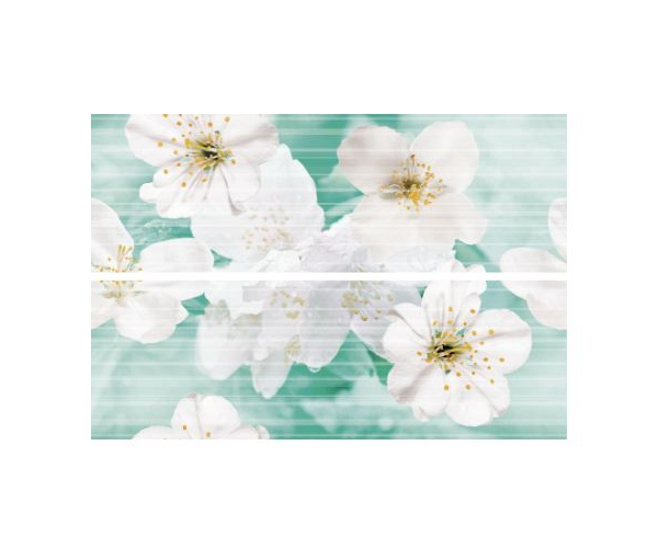Luxusní dekor Brennero Bloomy Jasmine 25x75