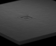 Sprchová vanička Slate Pro - Vanička Slate Pro 90x90 černá matná XA037733010