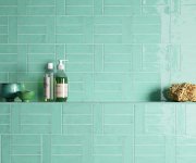 Retro obklad Equipe Fango Aquamarine Gloss 5x15 - tyrkysová