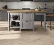 Obklad jako beton APE Acquarella Grey 7,5X30 Matt. - šedá