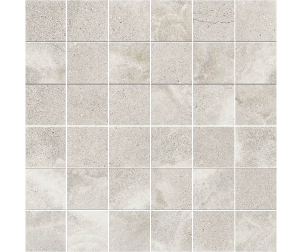Sokl jako kámen APE Cross Mosaico White 30x30 (5x5) Rett. - bílá