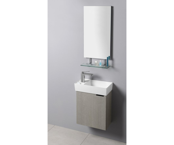 Sapho Koupelnový Set Latus Ix 47,5, Dub Stříbrný