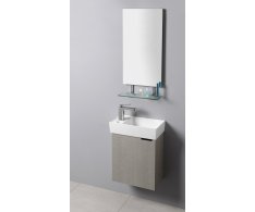 Sapho Koupelnový Set Latus Ix 47,5, Dub Stříbrný