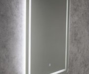 Aqualine Salica Zrcadlo S Led Osvětlením 60x80cm, Dotykový Senzor, Stmívatelné