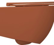 Isvea Infinity Závěsná Wc Mísa, Rimless, 36,5x53cm, Terracotta