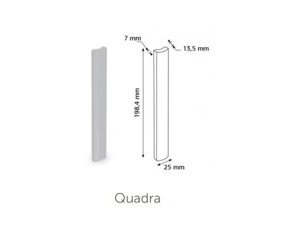 Sokl Vogue System Interni Lilla 2,5x20 Quadra - fialová