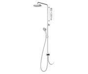 Sprchový sloup posuvný DS 090.00 - DS 090.00CR Sprchový sloup bez baterie, posuvný, se sprchovým setem, chrom X07P232