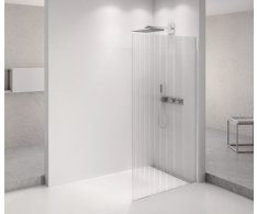 Polysan Architex Chrom Sprchová Zástěna 1162mm, Sklo Flute