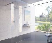 Sprchový kout Walk-In model Free - Walk-In Free Set 150, lesk+transparent GW9FP0C0SZ1