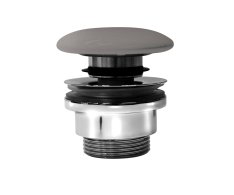 Gsi Umyvadlová Výpust 5/4“, Click-clack, Keramická Zátka, 5-65mm, Tortora Mat