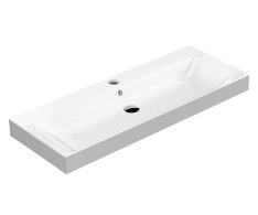 Kerasan Cento Keramické Umyvadlo 120x45cm, Bílá