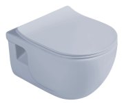 Sapho Brilla Wc Sedátko, Slim, Soft Close, Světlá Modrá Mat