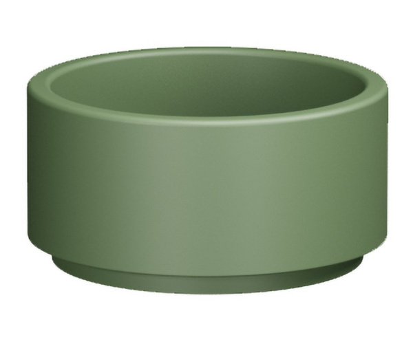 Kerasan Oke Keramické Umyvadlo Na Desku, ø 30cm, Verde Mat