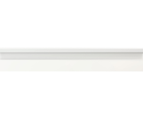 Obklad APE Bellagio Zocalo Bellagio Bianco 10x60 - bílá