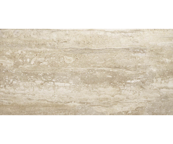 Protiskluzná dlažba jako mramor APE Wabi Sabi Travertino Brescia Stru 60x120 Rett. - béžová