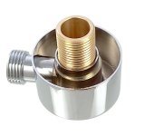 03888c - Round - Stěnová Přípojka Pro Sprchovou Hadici, Kovová AQS32101