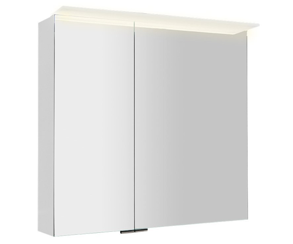 Sapho Linex Galerka S Led Osvětlením, 80x70x15cm, Bílá