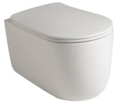 Kerasan Nolita Wc Sedátko, Slim, Soft Close, Bílá