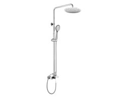 Mereo Viana Sprchová Baterie S Talířovou Kulatou Slim Sprchou ø 250 Mm, Nerez