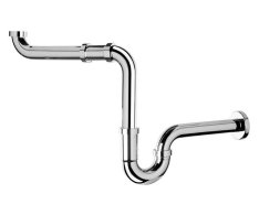 Omp Tea Handicap Umyvadlový Sifon šetřící Místo 5/4" Odpad 32mm, Chrom