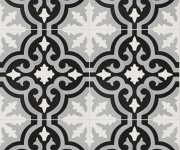 Retro dlažba Elios Deco Anthology Original B B&W 20x20