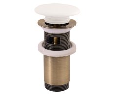 Výpusť umyvadlová CLICK-CLACK 5/4 s keramickou zátkou MD0485SM