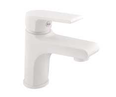 Umyvadlová baterie bez výpusti COLORADO Bílá - matná 3/8" CO126.0BMAT