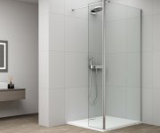Polysan Esca Fixní Sklo Pro Připojení Otočného Panelu, 700mm, Chrom
