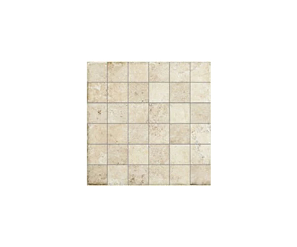 Mozaika jako kámen Tuscania La Leccese Almond Mosaico Burratato 30x30 (5x5) - béžová