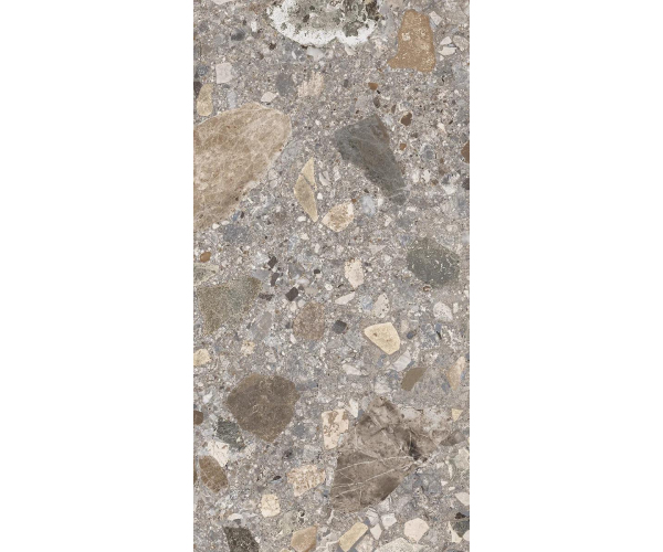 Dlažba jako kámen Mirage NORR Grus RR09 30x60 Nat. Rett. - šedá