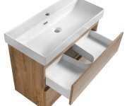 Aqualine Altair Umyvadlová Skříňka 76x60x37cm, Dub Emporio
