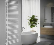 Aqualine Poseidon Otopné Těleso 550x1740mm, Bílá