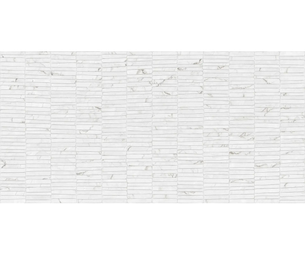 Dlažba jako mramor Flaviker Supreme Memories Medley Quarzite 60x120 Nat. Rett. - bílá