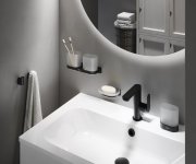 Sklenička Chrome II CR II 211 - CR II 211.20BLM Sklenička, černá matná X07P1379