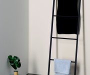 Sapho Ska Sušák Ručníků Na Opření 420x1700x20mm, černá Mat