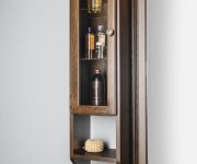 Sapho Retro Skříňka K Zrcadlu 25x115x20cm, Levá, Buk
