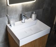 Gedy Lounge Dávkovač Mýdla Na Postavení, 280 Ml, Mléčné Sklo, Chrom