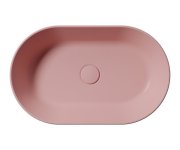 Gsi Kube X Keramické Umyvadlo Na Desku, 60x37cm, Oválné, Blush Mat