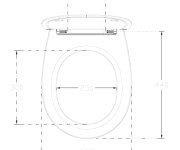 Isvea Wc Sedátko, Slim, Soft Close, Easy Take, Bílá