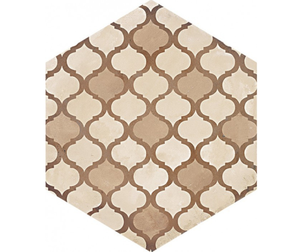 Retro dlažba Marca Corona Terra Coloniale vers. C 25x21,6 cm