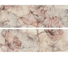 Polis Volcano Petunia Decoro Beige AB 20x60