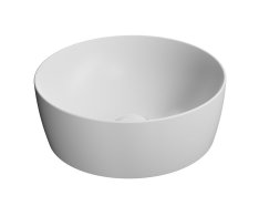Gsi Nubes Keramické Umyvadlo Na Desku Průměr 40cm, Bílá Mat