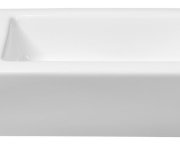 Sapho Zoe Keramické Umývátko 37x18cm, Otvor Pro Baterii Vlevo, Bílá