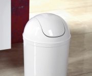 Aqualine Odpadkový Koš Výklopný, 5l, Plast, Bílá