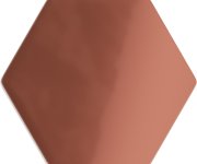 Mozaika Appiani Eden Corallo 30x30 Hexagon Luc. - cihlová