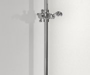 Sapho Antea Sprchová Tyč, Posuvný Držák, Kulatá, 670mm, Chrom