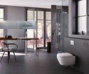 Geberit Sigma30 Ovládací Tlačítko, Bílá Lesk/chrom