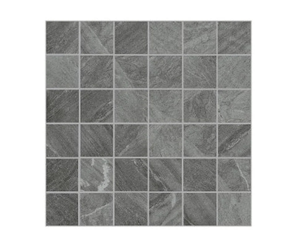 Dlažba jako kámen Coem Cardoso Mosaico Grigio Scuro 30x30 Nat. Rett. - antracitová